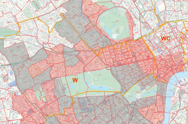brexit property map london