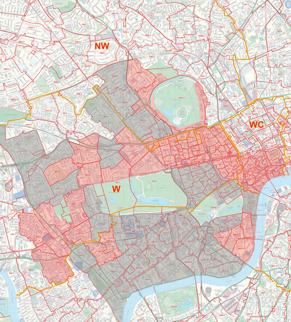 brexit property map london