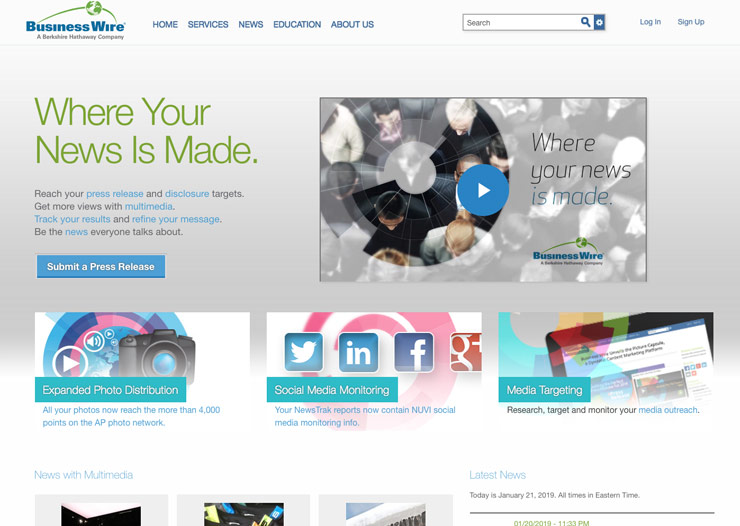business wire