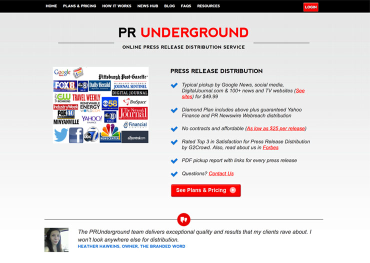 pr underground