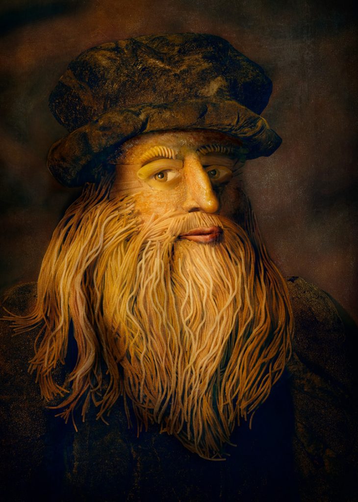 Leonardo da Vinci’s famous self-portrait 