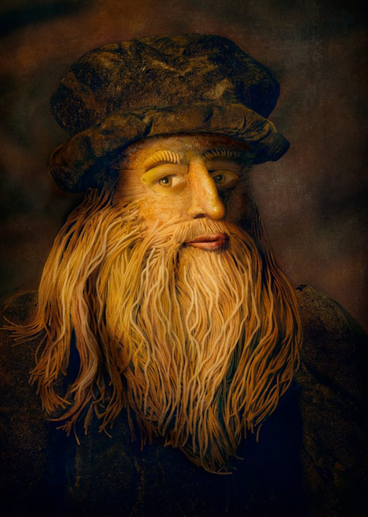Leonardo da Vinci’s famous self-portrait