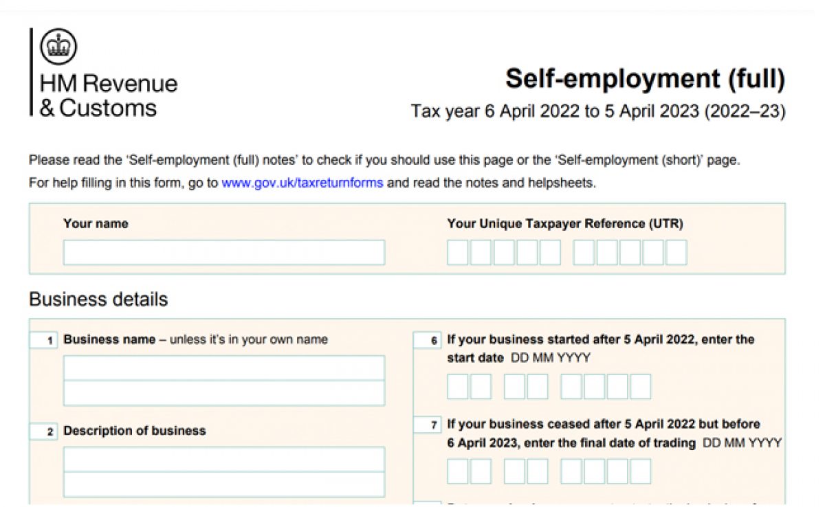 Self-Employed Tax Return in the UK: A Step-by-Step Guide - BusinessMole