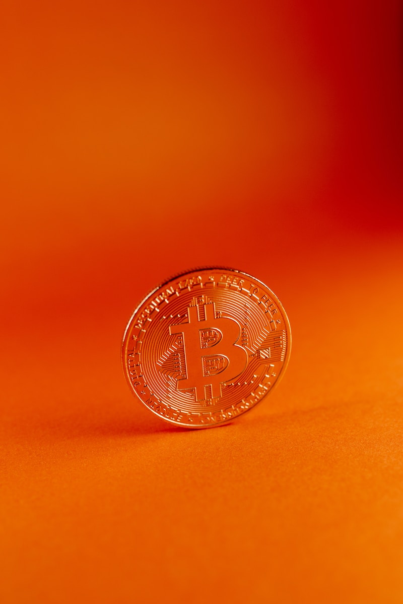 a close up of a coin