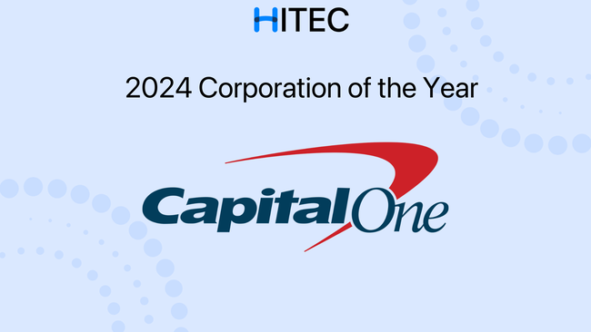 Capital One Awarded 2024 HITEC Corporation of the Year