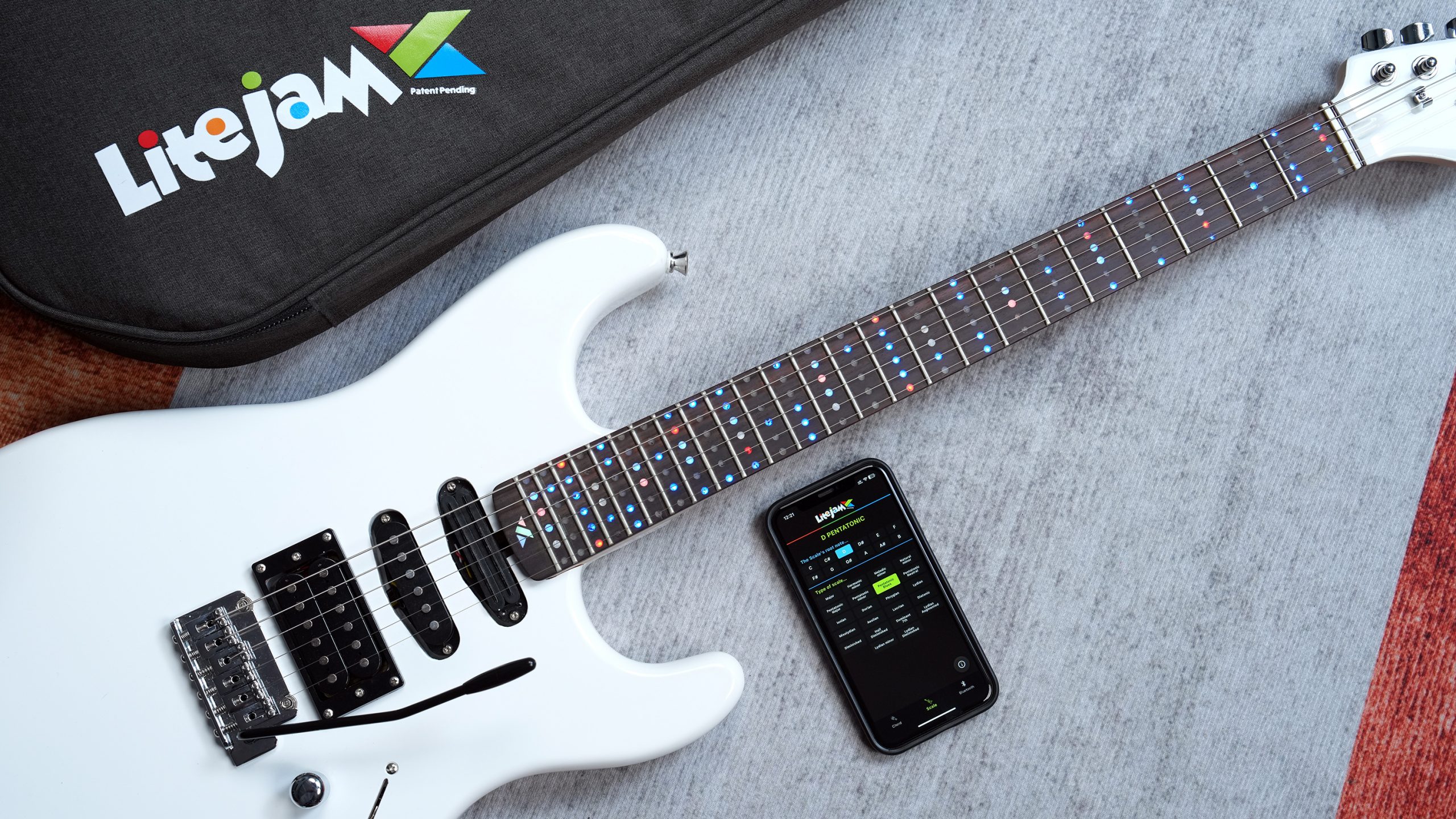 Lite Jam Launches Innovative LED Smart Guitar for Musicians